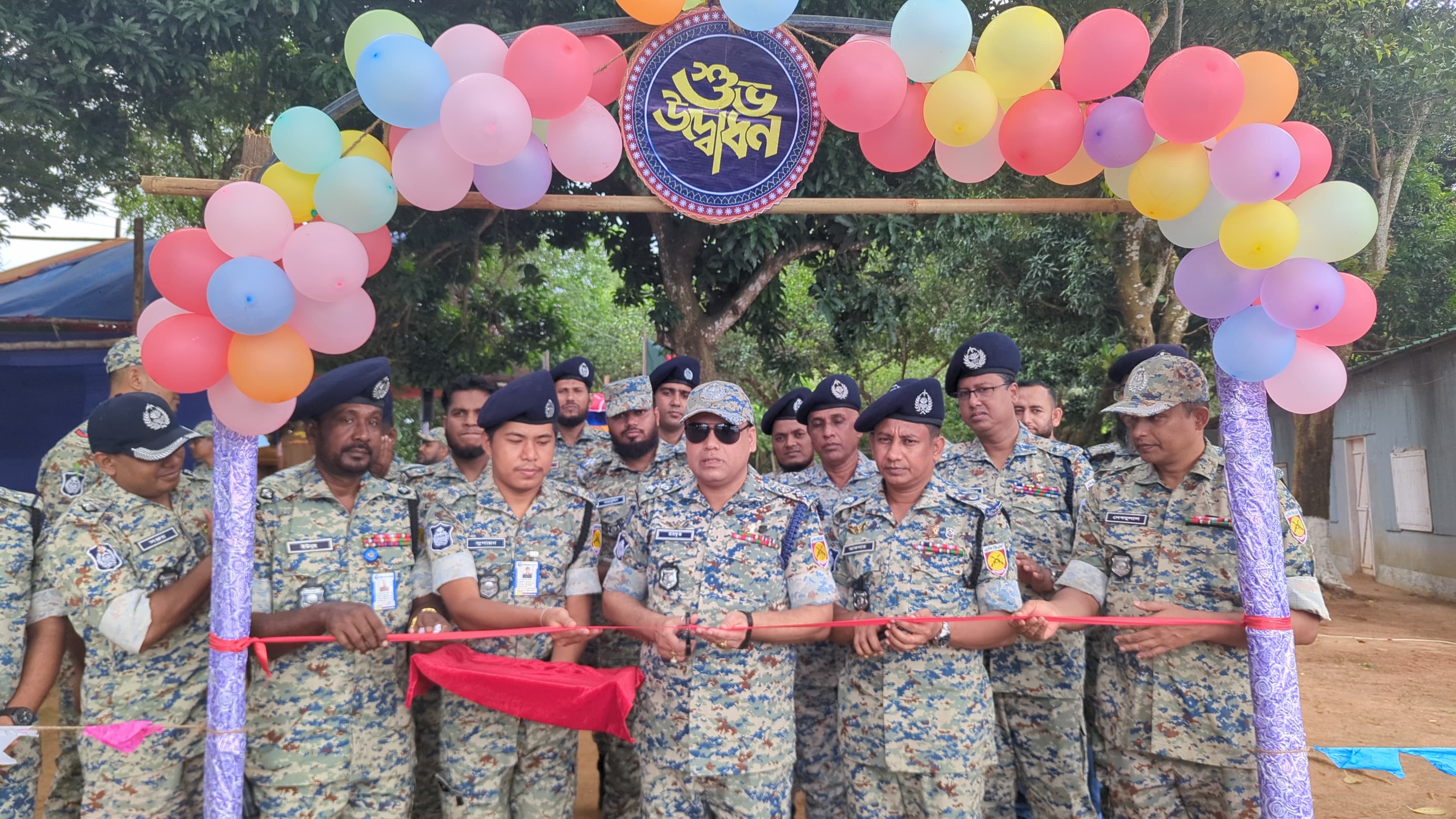 রাঙামাটিতে এপিবিএনের প্রথম ক্যাম্প উদ্বোধন